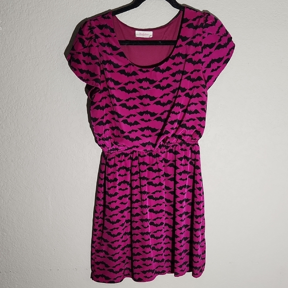 Peach Love California Womens Dress Bats Purple See Measurements no size